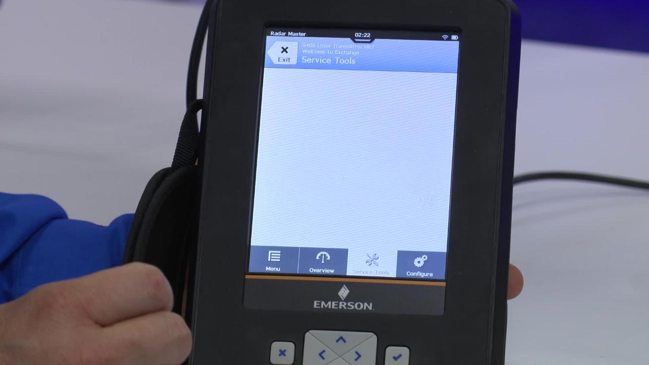 利用 AMS Trex 和 Radar Master 组态 Rosemount 雷达设备