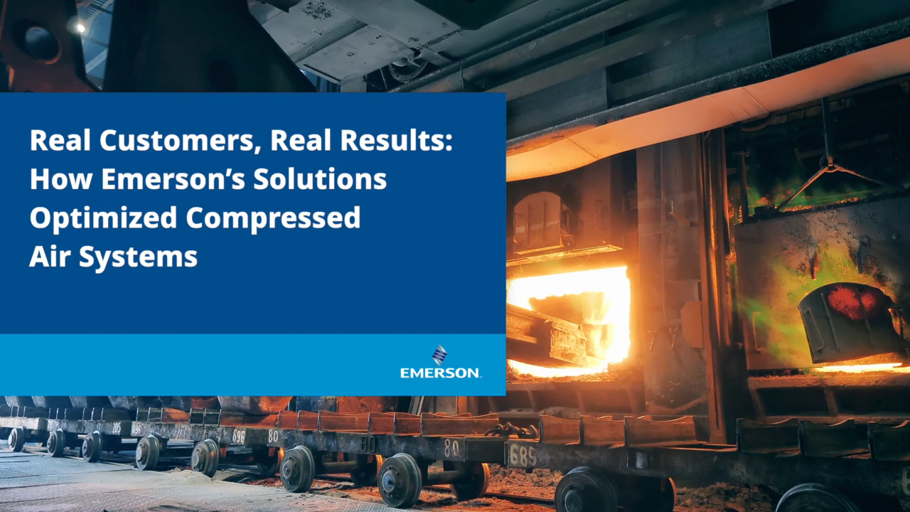 艾默生解决方案如何优化压缩空气系统