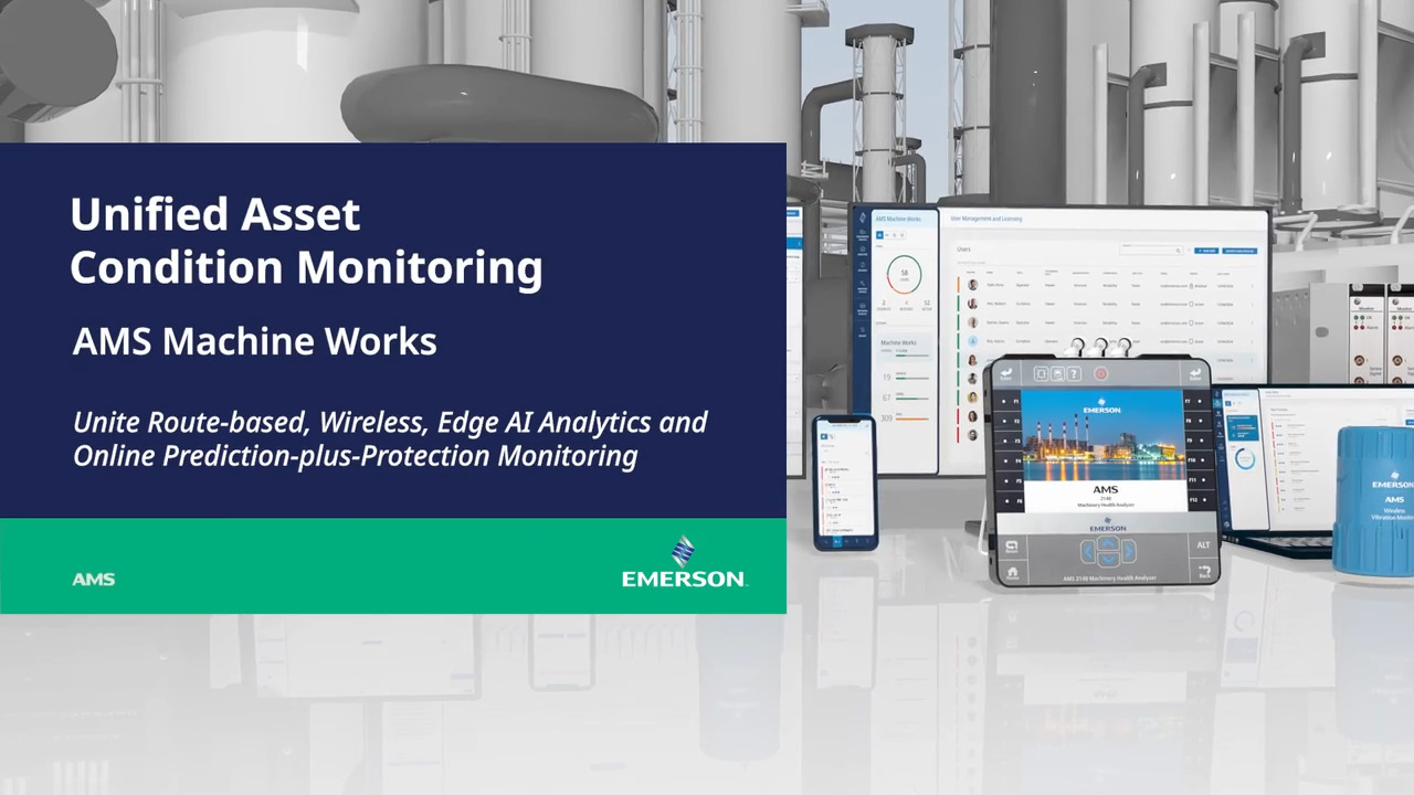 AMS 机械管理软件 | 由集成数据架构驱动的统一资产状态监测系统