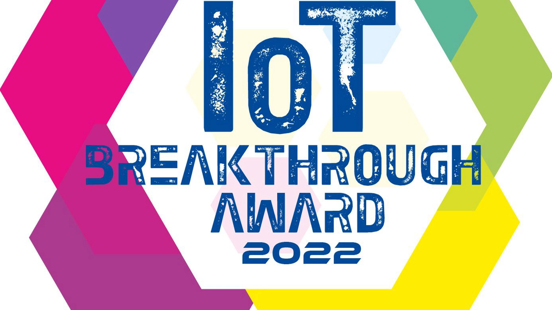 IoT Breakthrough logo with award year in the center.