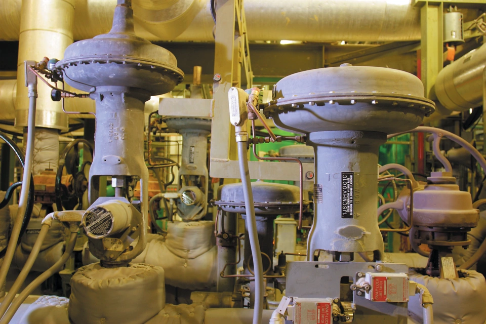 核级调节阀和执行机构