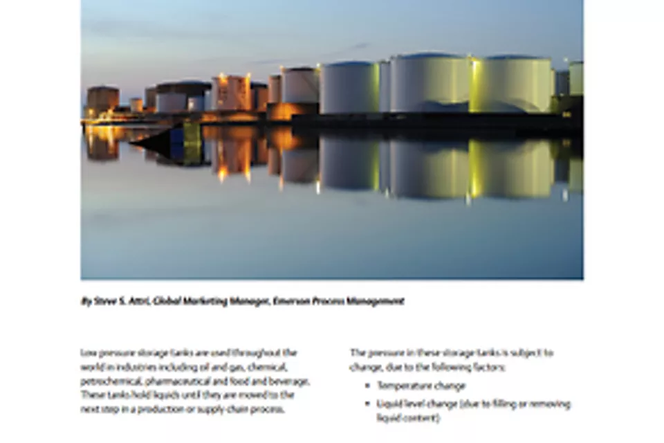 储罐储存压力安全阀无线监测的优势