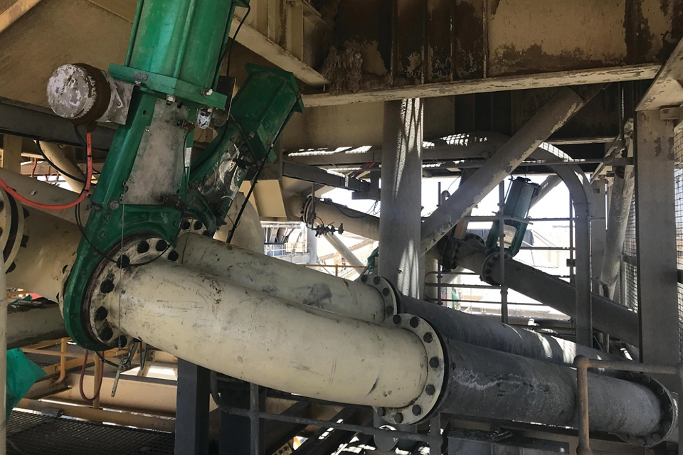 金矿企业通过新型刀闸阀创新提高产量