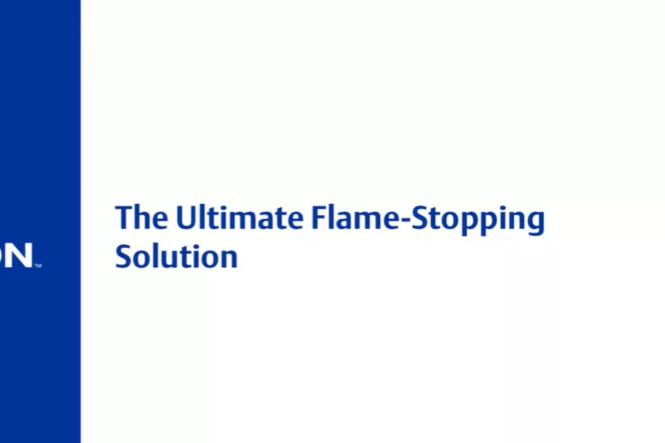  出色的阻火解决方案