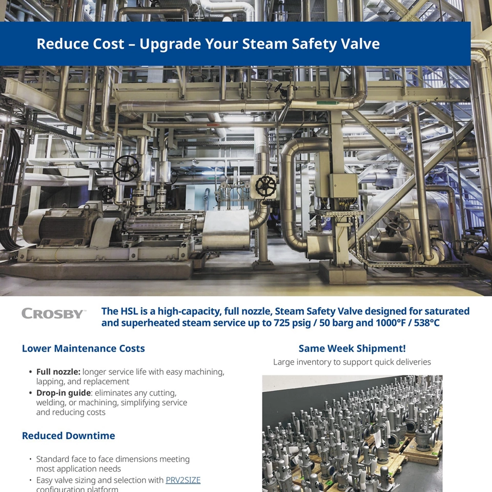 Crosby™ HSL 宣传页