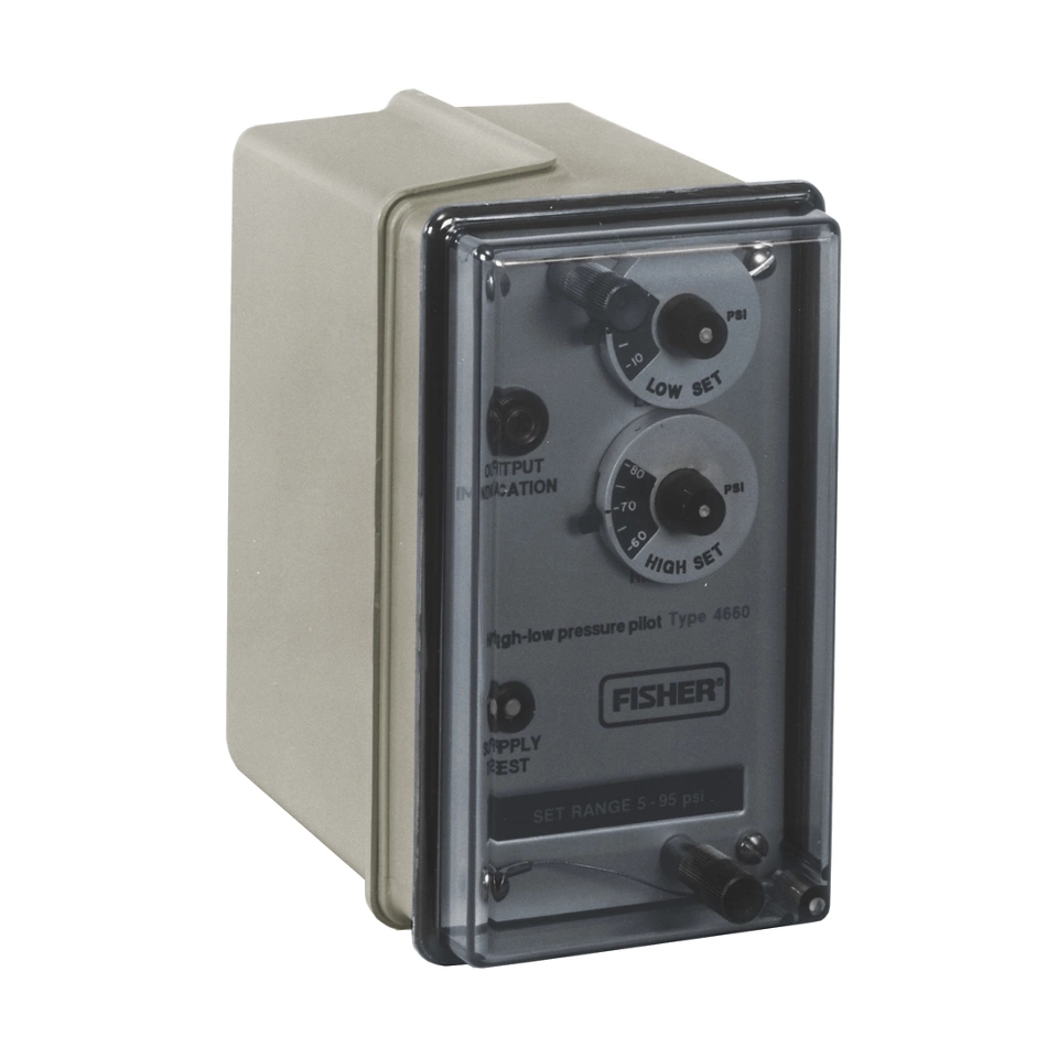 Fisher™ 4660 气动高低压指挥器