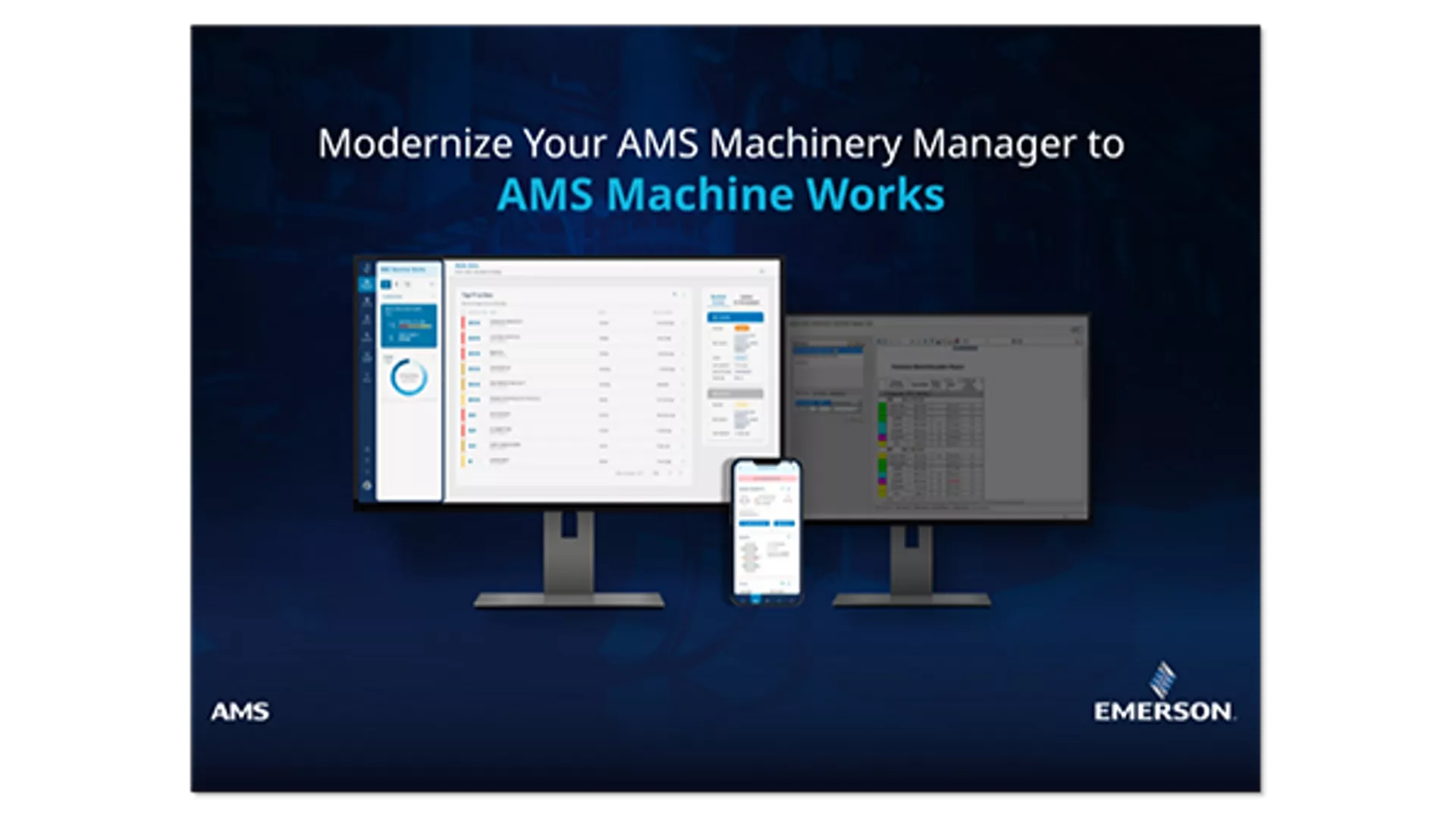 Modernize Your AMS Machinery Manager to AMS Machine Works