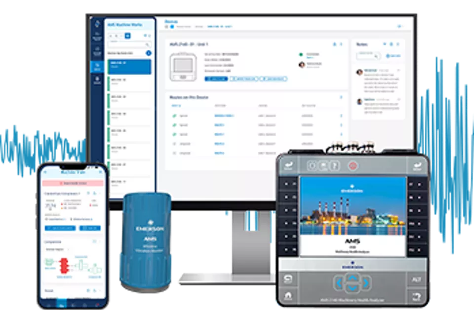 艾默生全新机械资产健康状况监测软件为设备提供更大支持，增强可用性