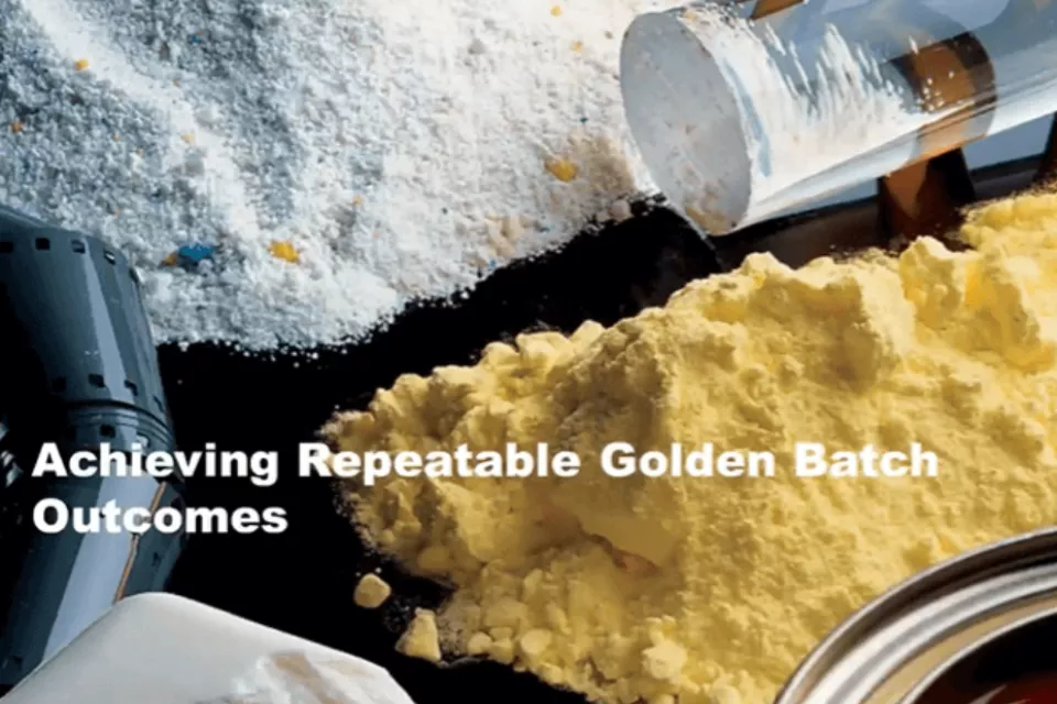 实现可重复的化工批量生产