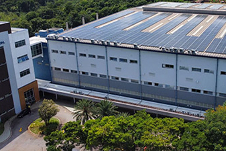 艾默生位于巴西索罗卡巴的基地安装了太阳能发电系统 