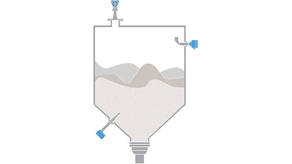 Level Measurement for Bentonite Clay Storage
