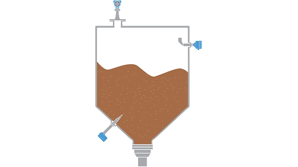 Level Measurement for Fine Ore Bins in Metal Ore Processing