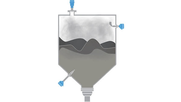 Level Measurement for Powdered Metal