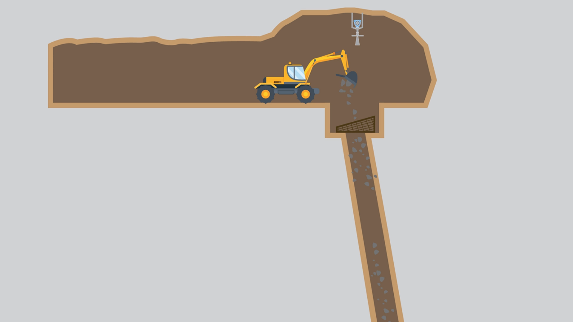 Level Measurement for Underground Mine Ore Passes