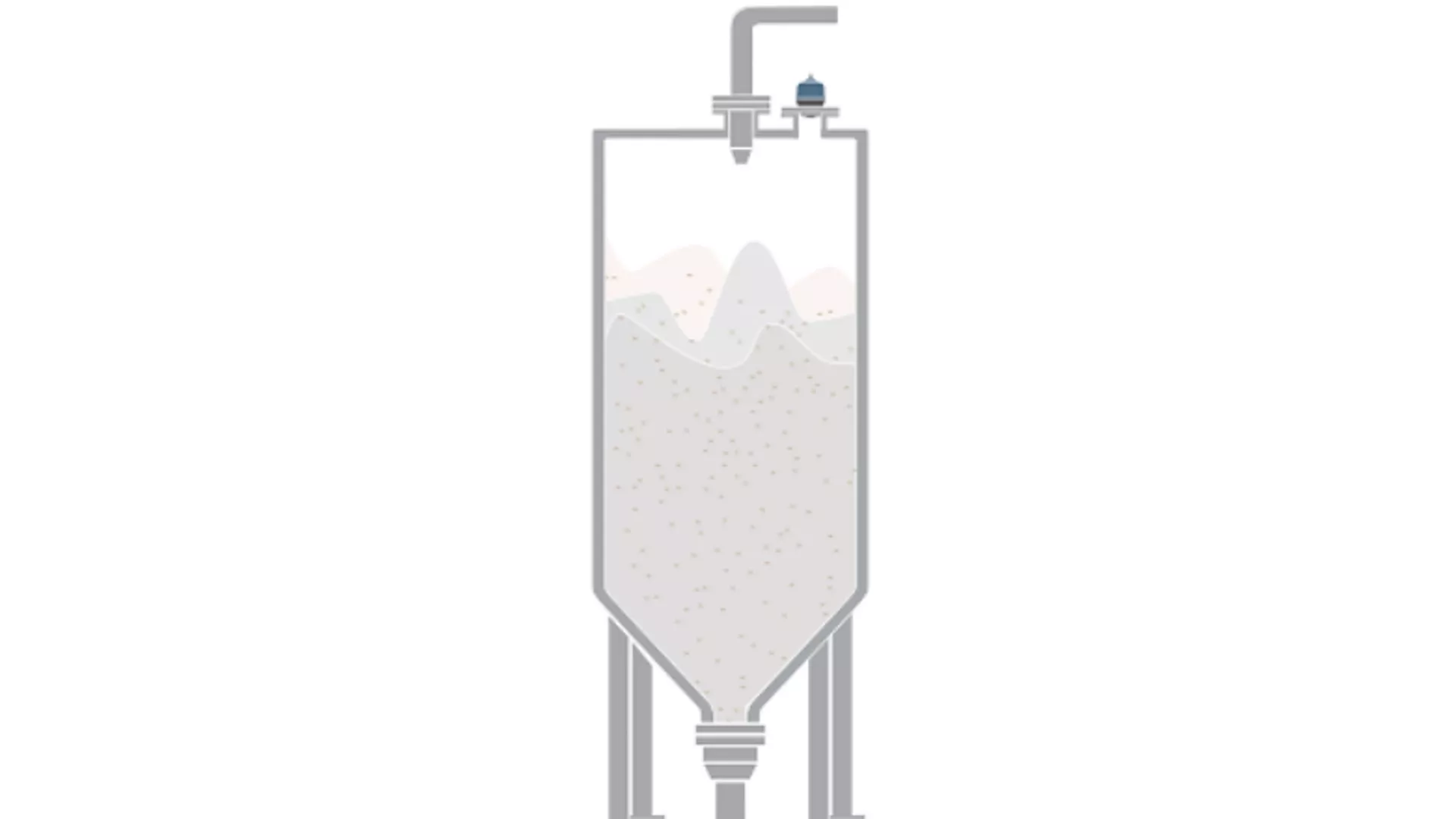 Level Measurement of Corn Starch Storage Vessels in Grain Production