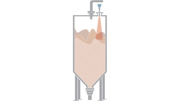 Level Measurement of Sugar in Packaging Silos at Sugar Mills