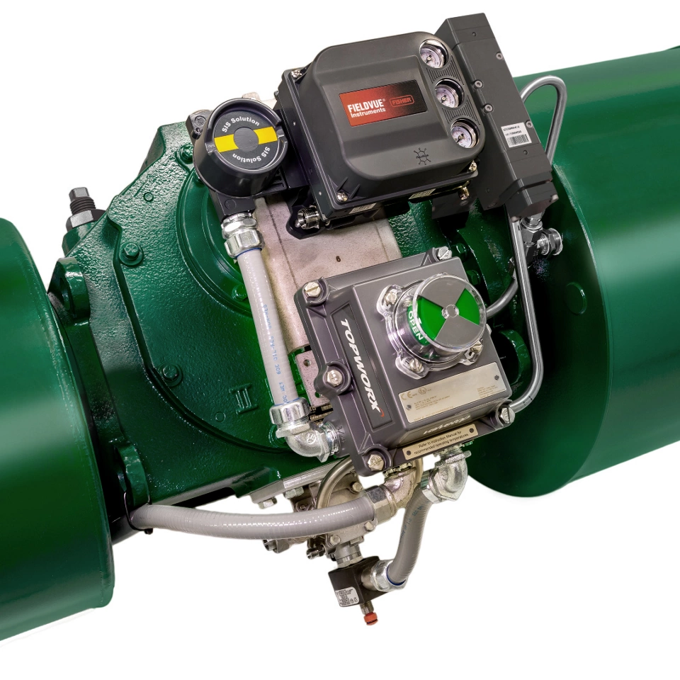 Fisher™ FIELDVUE™ DVC6200 SIS 智能阀门定位器