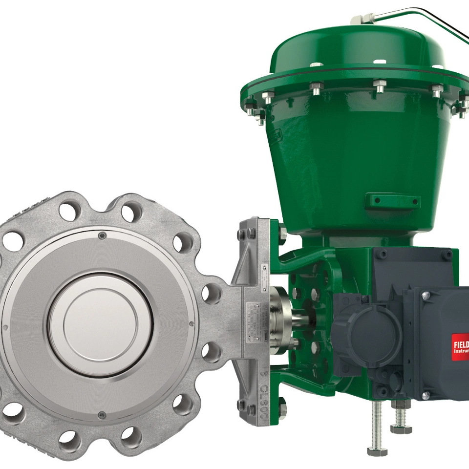 艾默生的蝶阀兼具成本节省与高性能两个优势，可满足各种过程应用需求