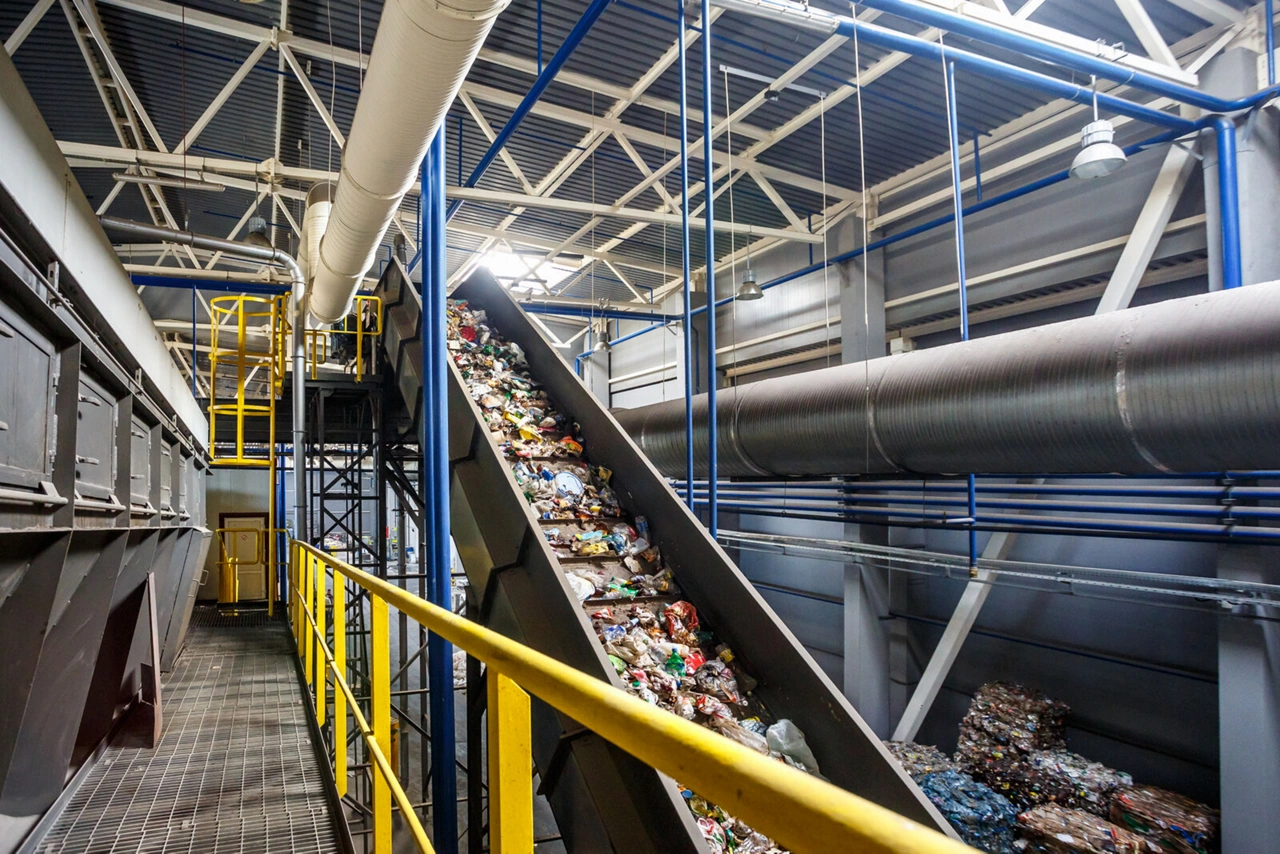 Flame Detection in Waste Management Facilities