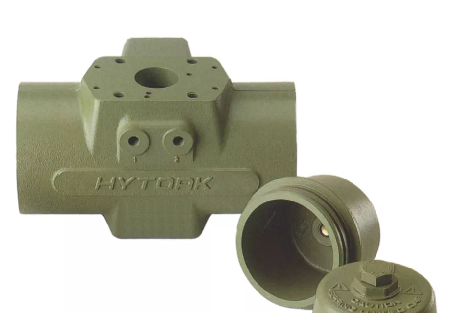 Hytork XL Commando 气动执行机构解决了腐蚀问题