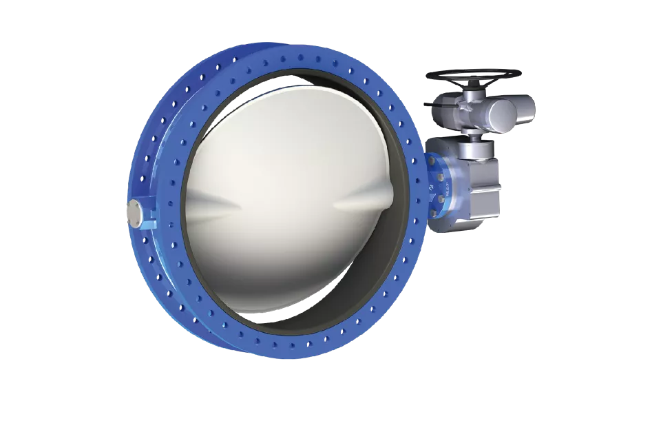 Keystone Series GR Double Flanged Butterfly Valve