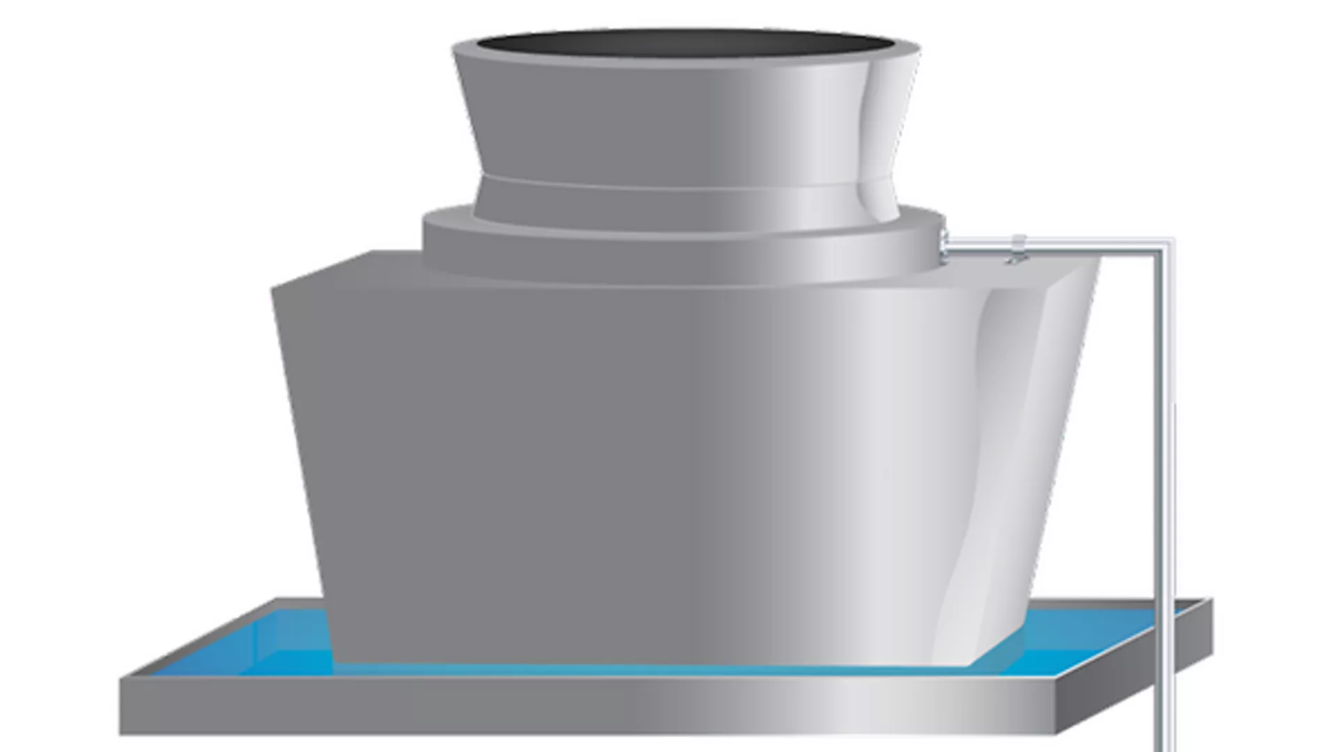 Level Measurement in Cooling Tower Basins