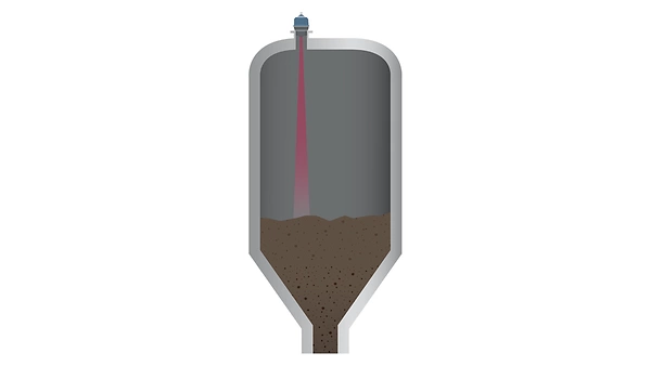 Level Measurement in Sludge Silos