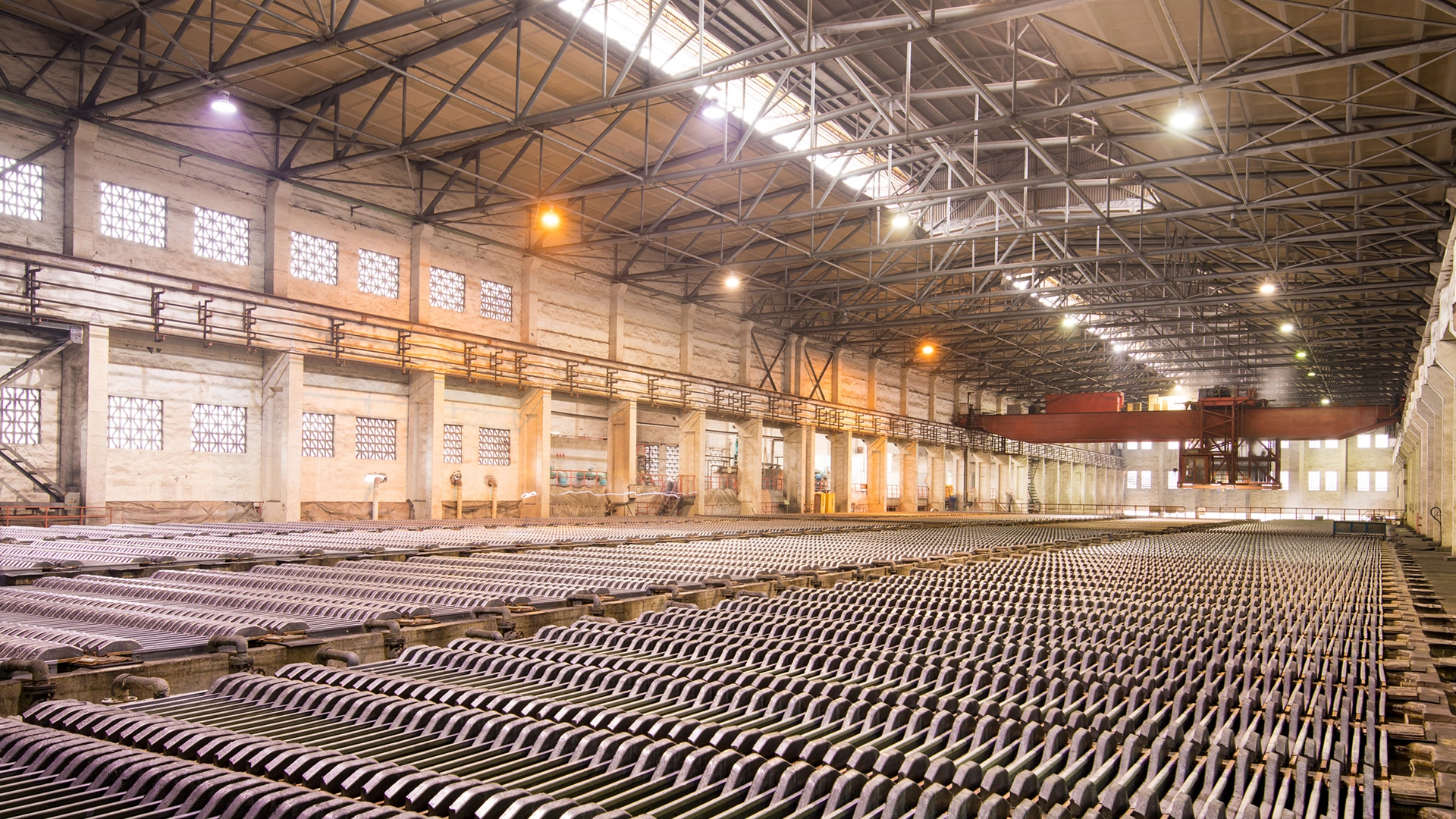 Copper production line