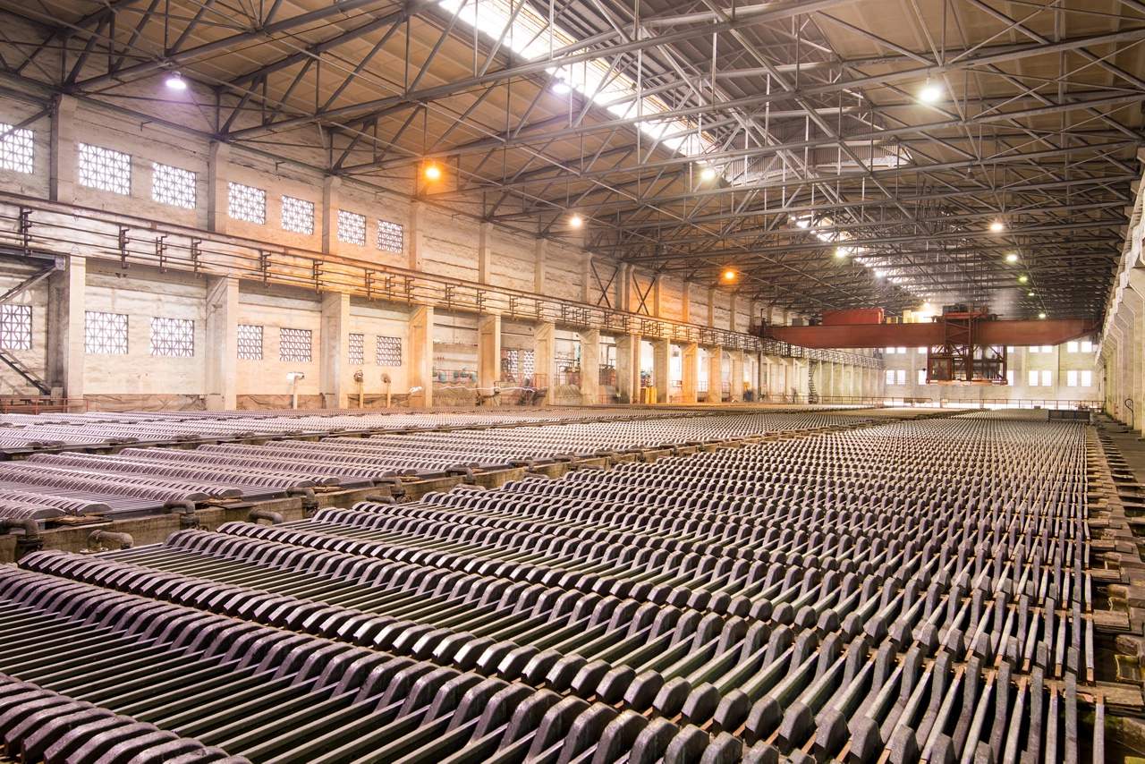 Copper production line
