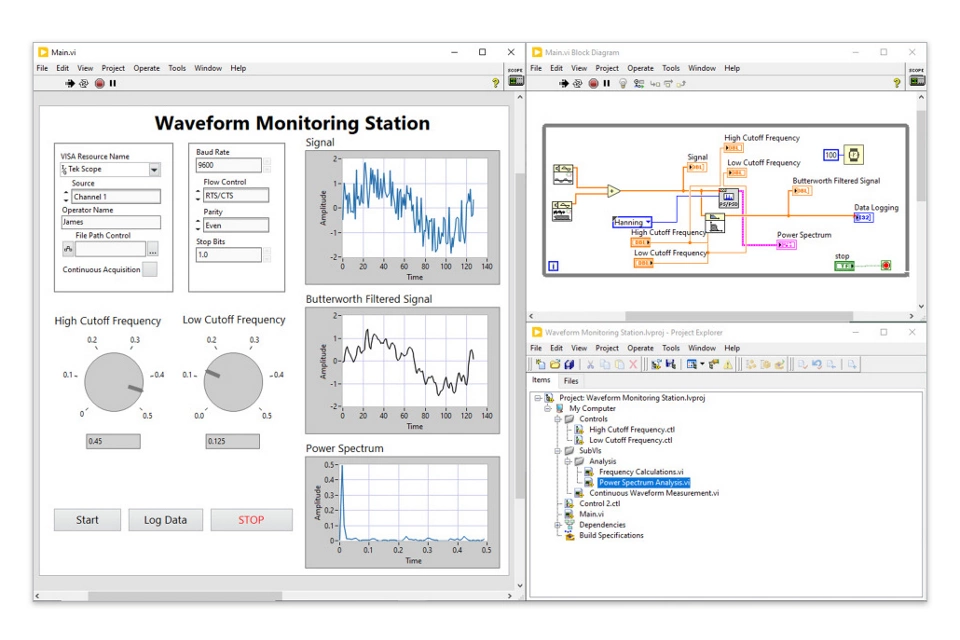 测试与测量开发软件
