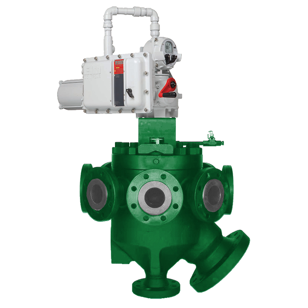 Fisher™ Multiport Valve Assembly - 最终控制 | Emerson