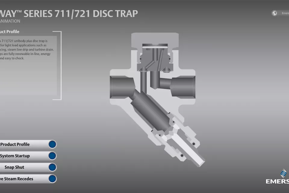 Yarway 711/721 盘式疏水阀