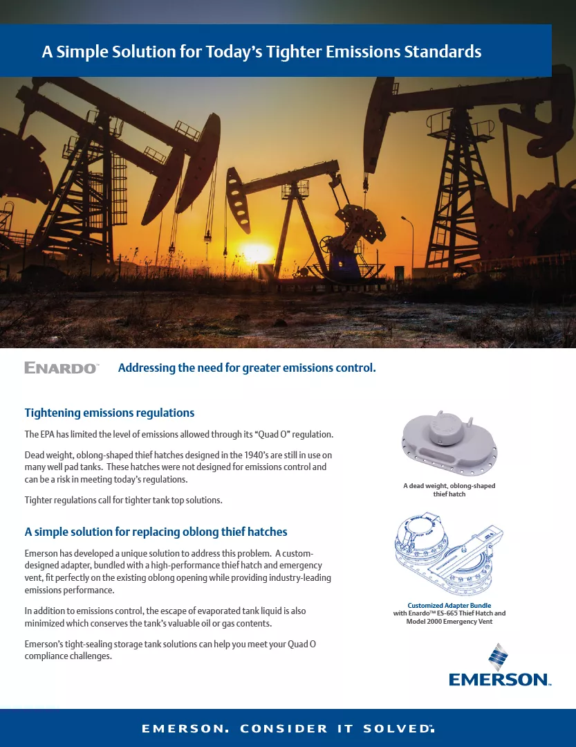 See how an Enardo pressure vacuum relief valve operates