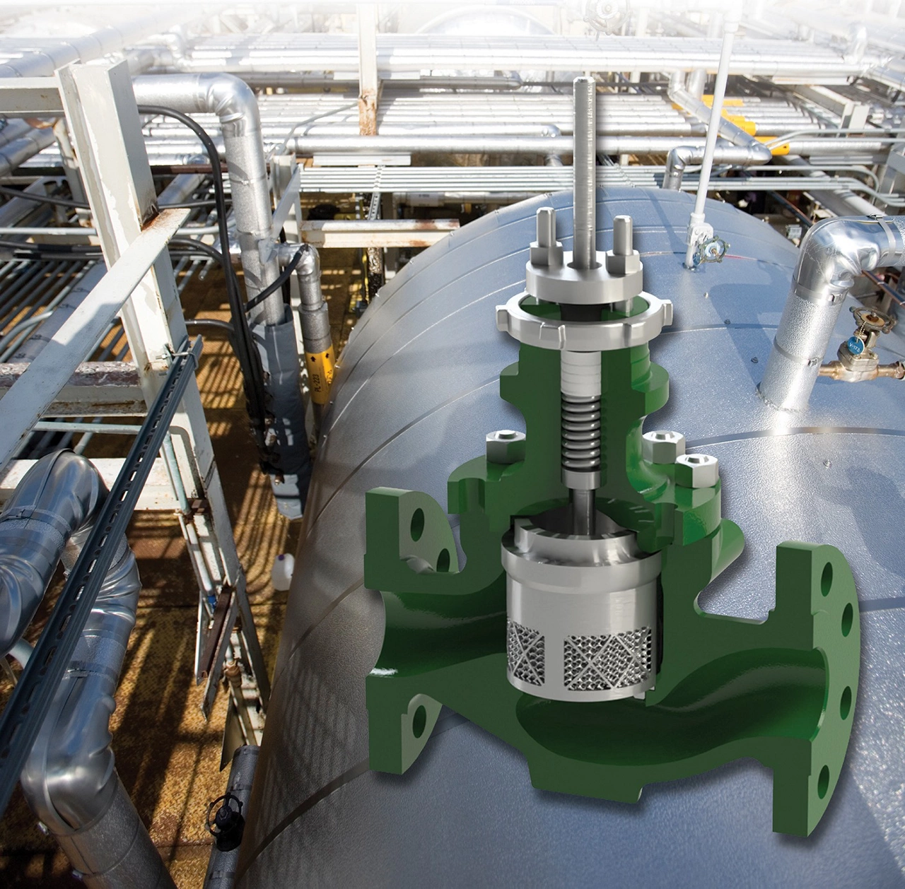 valve trim technology improves noise reduction