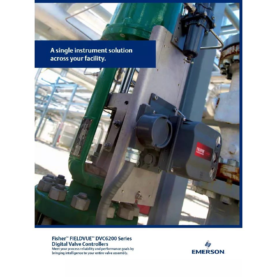 宣传手册：Fisher FIELDVUE DVC6200 系列智能阀门定位器