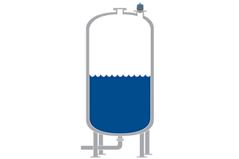  采矿行业储罐和缓冲罐的液位测量​