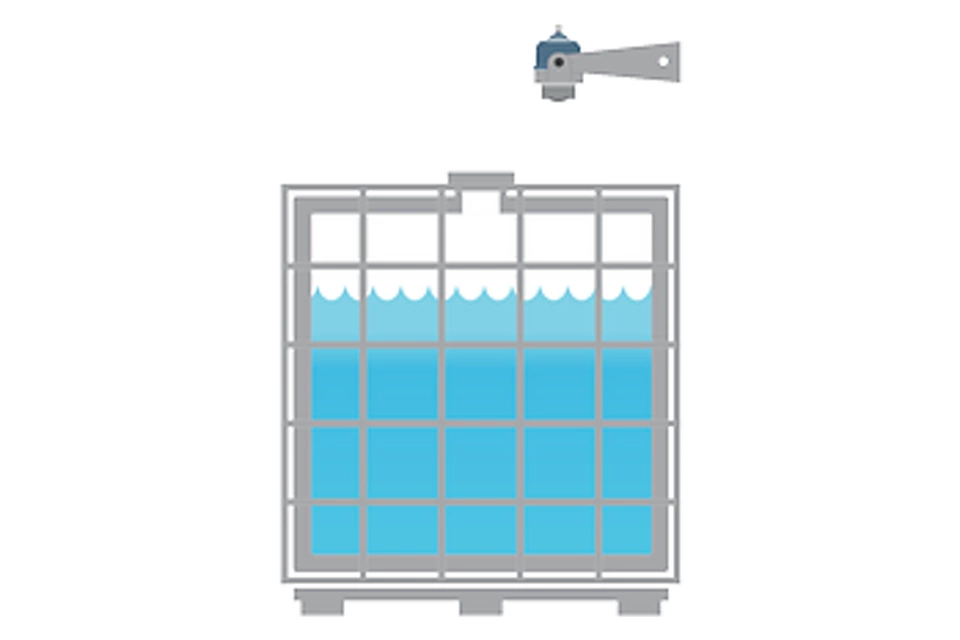  采矿行业塑料袋的物/液位测量​