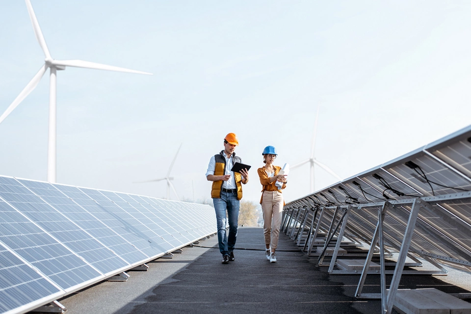 实现太阳能电站的自信运营、连接与调控