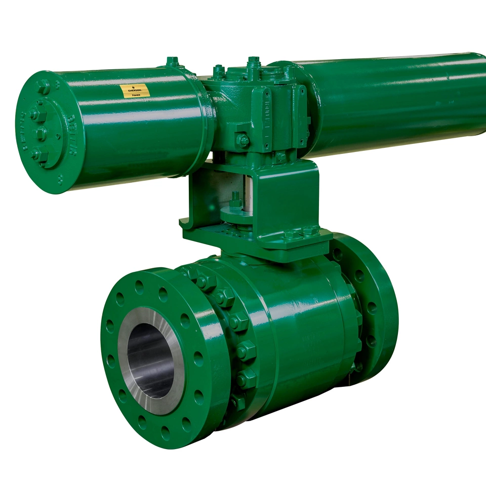 费希尔™（Fisher™）Digital Isolation™ DSV1000 全通径球阀解决方案